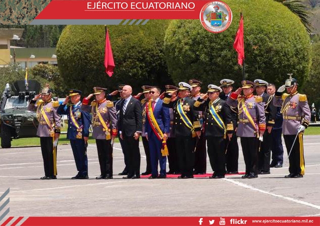 Ejército Ecuatoriano conmemoró 195 años de historia al servicio del Ecuador