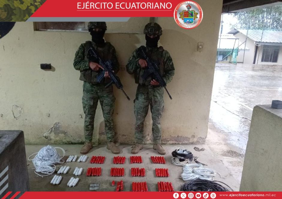 Fuerte golpe a la minería ilegal en el Carchi