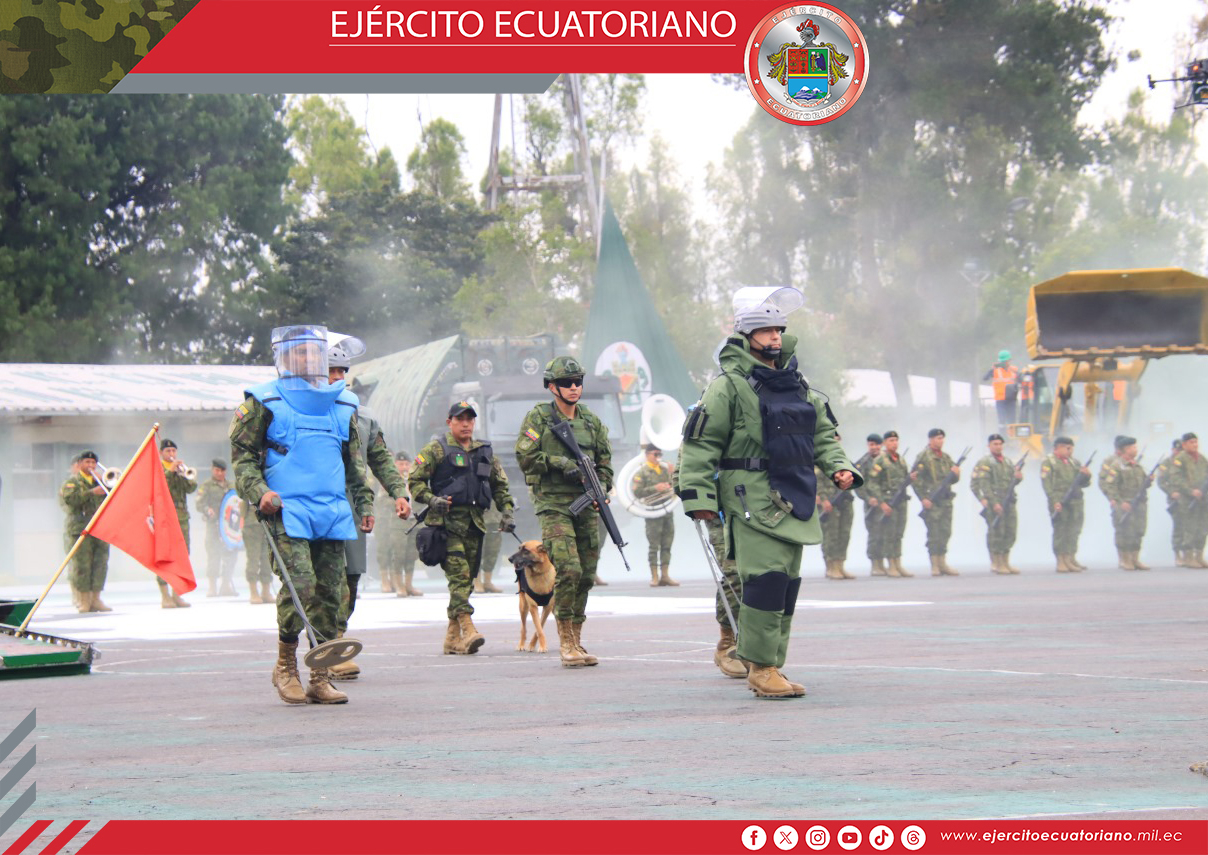 Ejército conmemoró aniversario del Arma de Ingeniería Militar