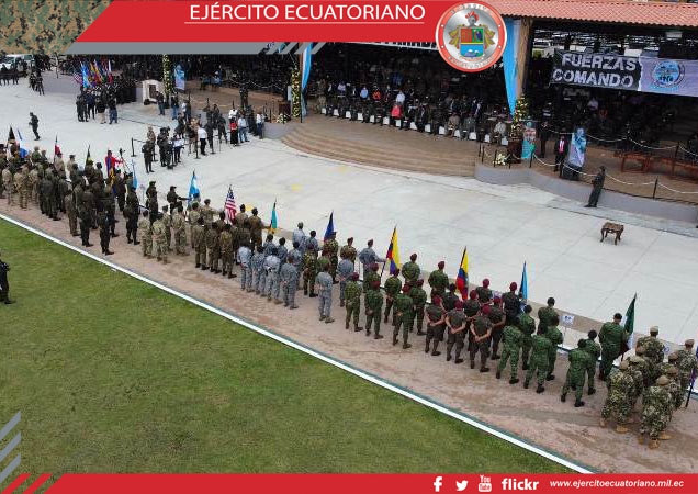 Ecuador compite en Fuerzas Comando Honduras 2022