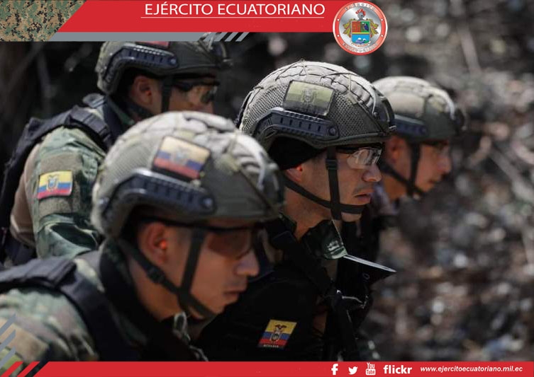 Soldados ecuatorianos participan en la Competencia de Fuerzas Comando 2023