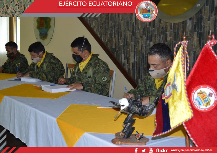 Se realizó cambio de mando en B.I.Mot. N.° 38 Ambato