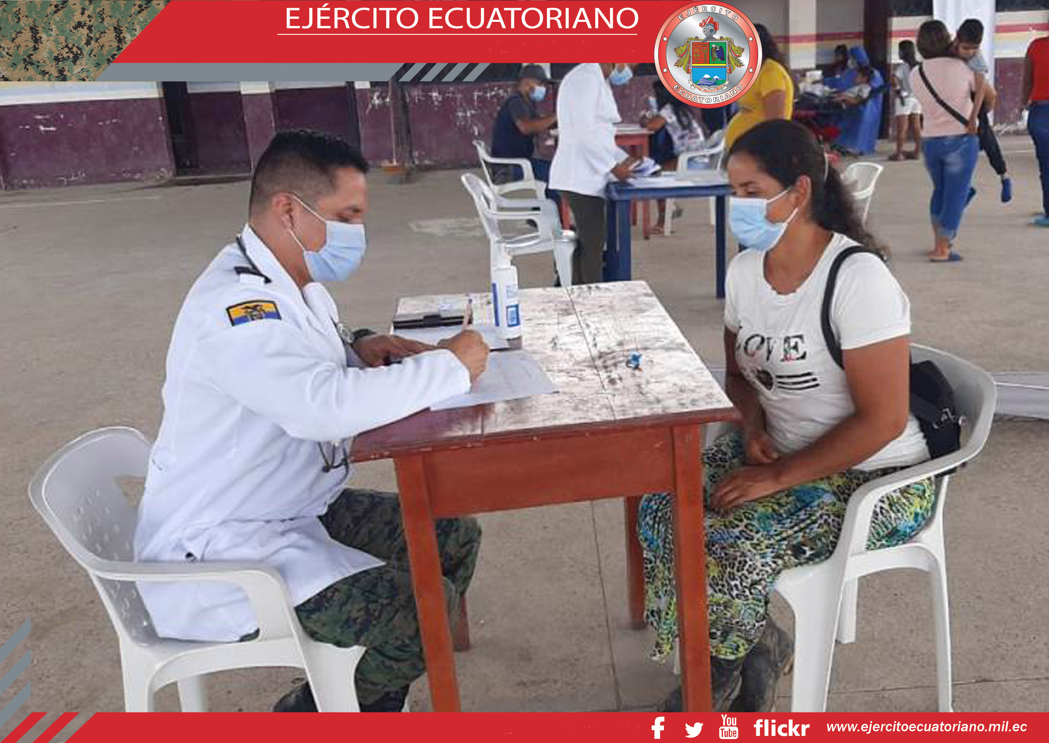 Jornadas de atención médica en Sucumbíos