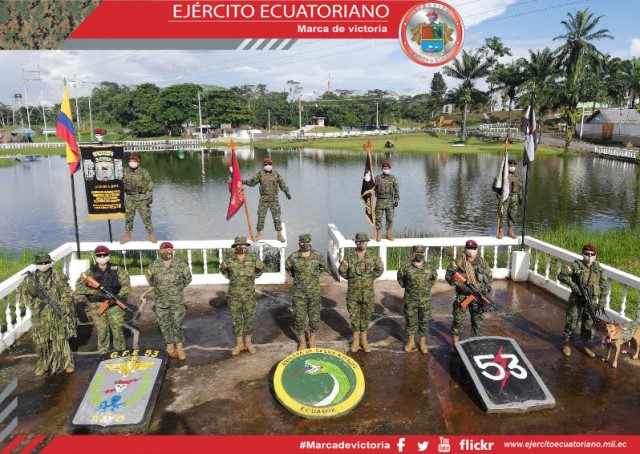 Comandante del Ejército realizó recorrido por unidades militares de Sucumbíos