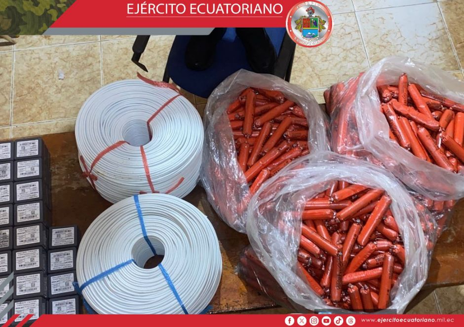 Ejército combate la minería ilegal en Zamora Chinchipe