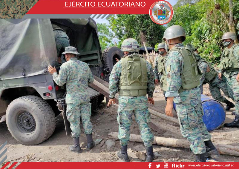 Militares de la Brigada  21 Cóndor realizan operaciones de control en Zamora