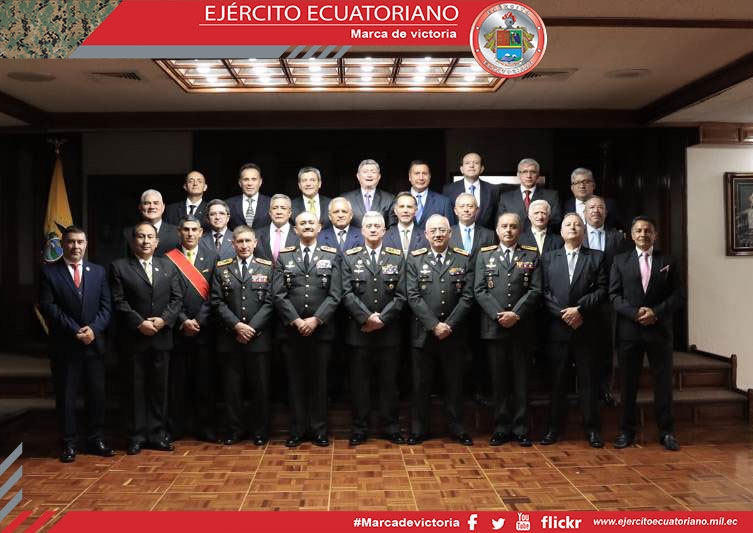 Saludo protocolar por designación de  Comandante General del Ejército
