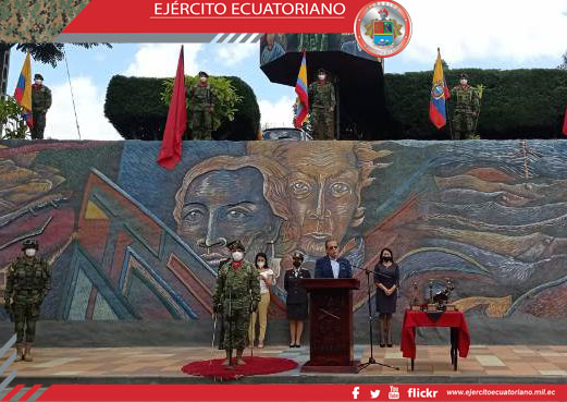 Inauguración del Mural del Bicentenario de la  Cultura Lojana