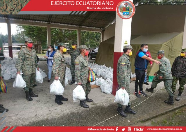 La ayuda humanitaria continúa de la mano de las Fuerzas Armadas y la empresa privada