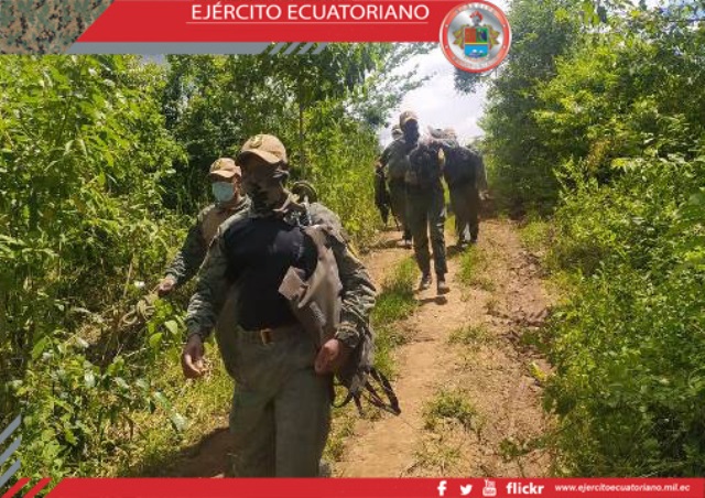 Integrantes del Recon El Oro participan en operación de rescate de personas desaparecidas