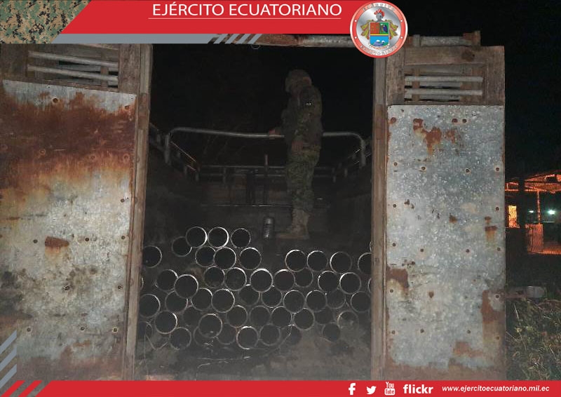 Se incautó material sustraído de un pozo petrolero