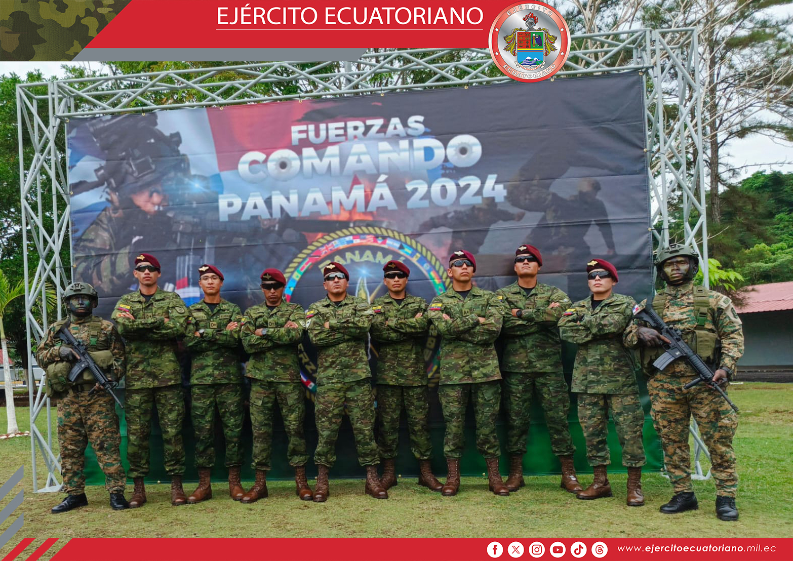 Se inauguró Competencia Fuerzas Comando 2024 en Panamá