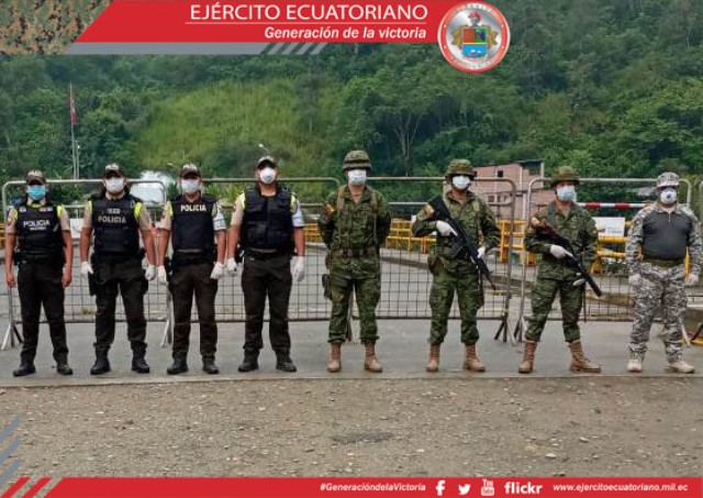 Fuerzas Armadas patrullan frontera sur