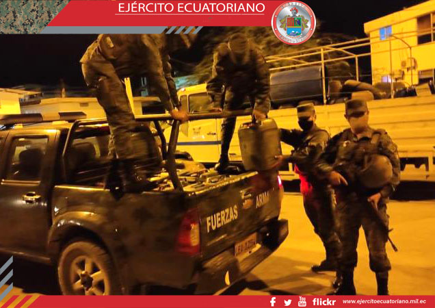 En la frontera sur militares decomisaron combustible que se comercializaba de forma ilícita