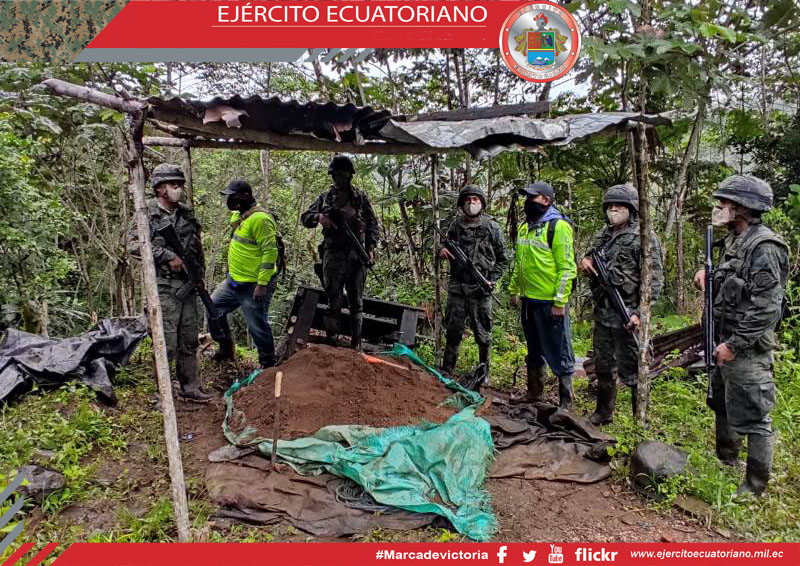 Incautaron material utilizado en actividades de minería ilegal