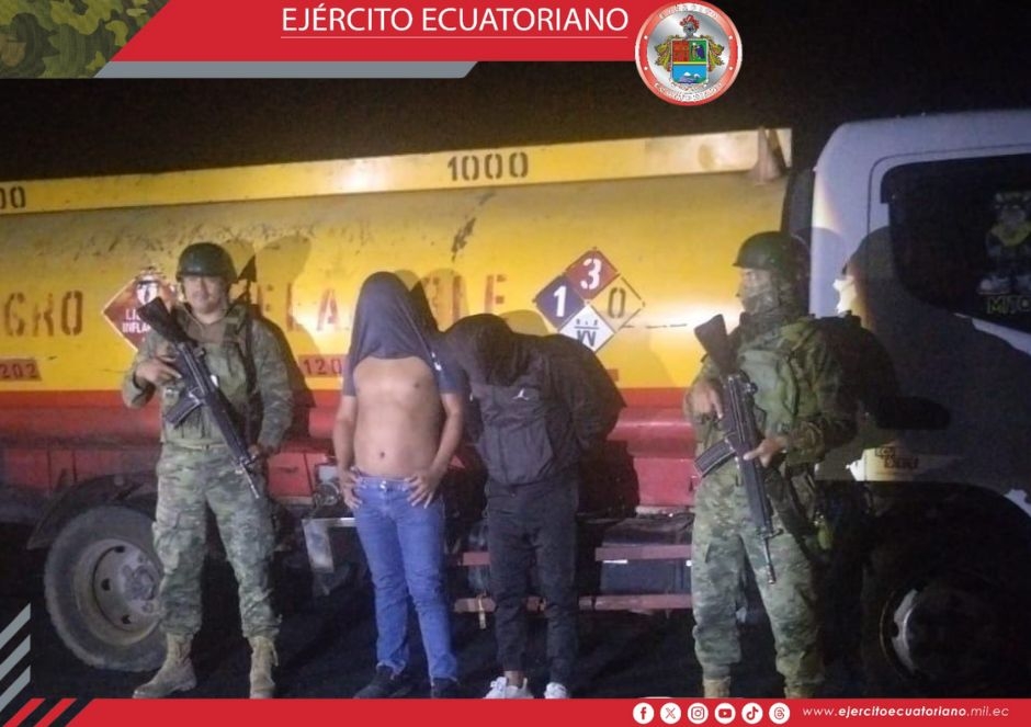 Operación militar de seguridad hidrocarburífera en la provincia del Guayas