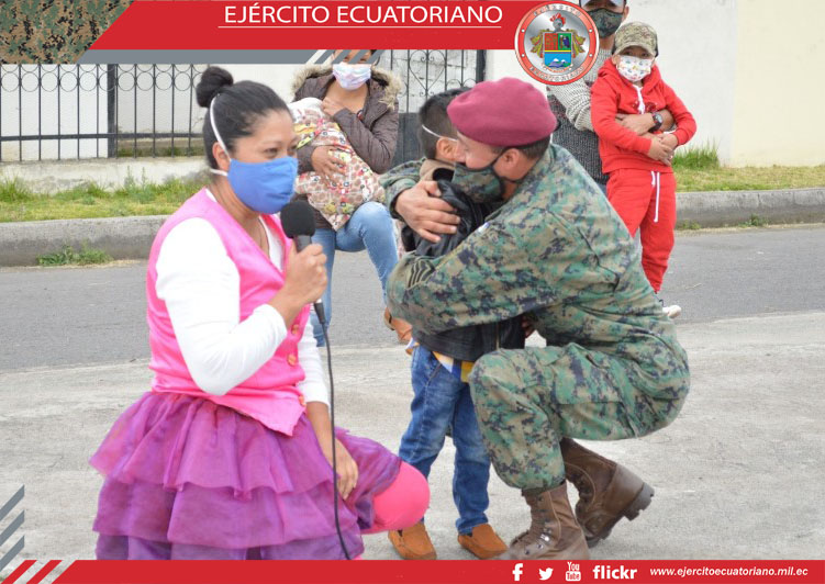 Brigada Patria desarrolló actividades para conmemorar el Día del Niño