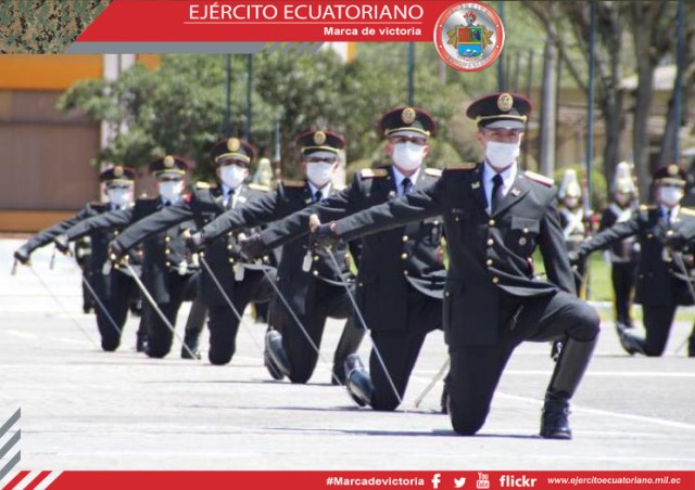 Ejército Ecuatoriano conmemora 211 años del Primer Grito de la Independencia