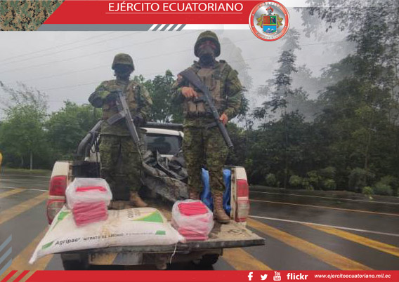 Incautan explosivos en la provincia de El Oro