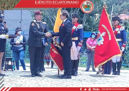 Ceremonia en la Plaza Cívica Héroes del Cenepa