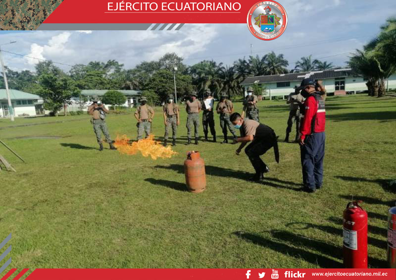 Capacitación sobre prevención de incendios se dictó en el B.S. 57 Montecristi