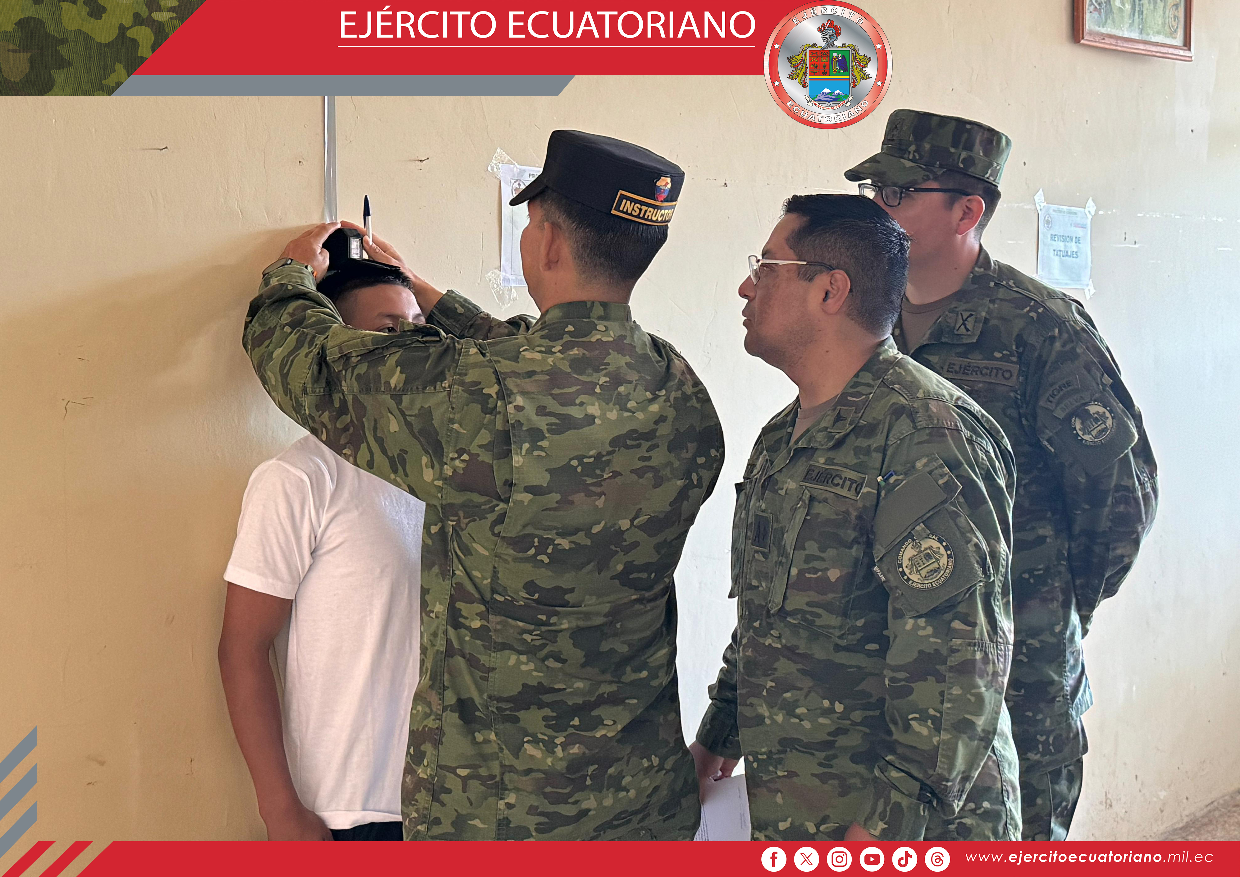 La Escuela de Iwias del Ejército da inicio a la Fase de Evaluación médica del proceso de selección de aspirantes año 2024