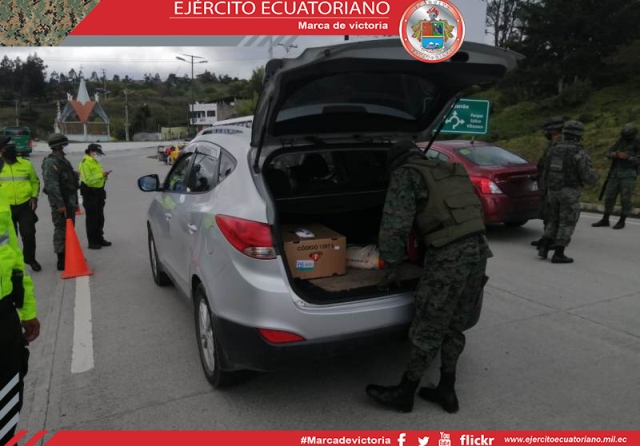 Fuerzas Armadas incrementan los controles militares y las operaciones de seguridad en Loja