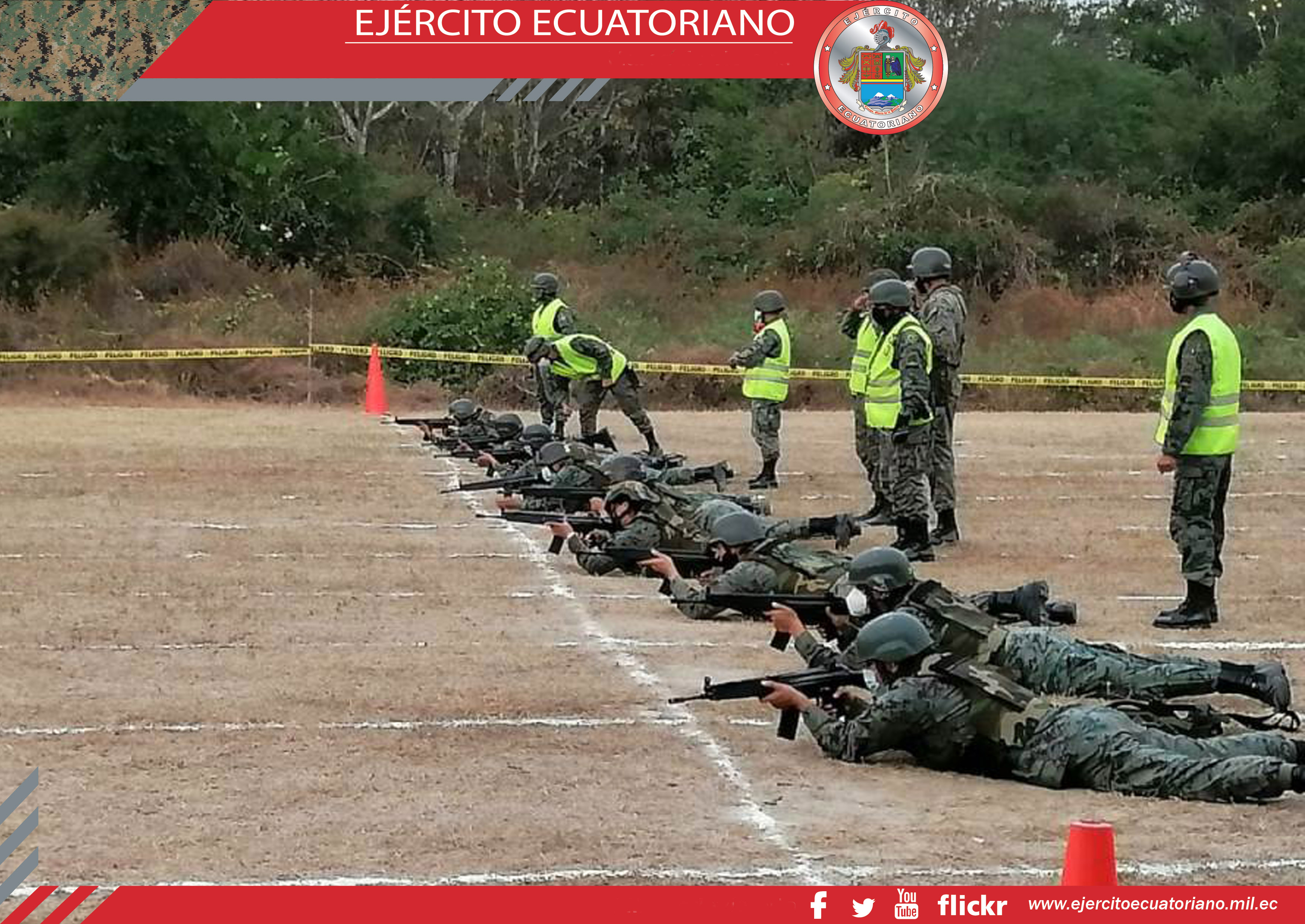 Unidades de la II División de Ejército Libertad realizan instrucción de tiro