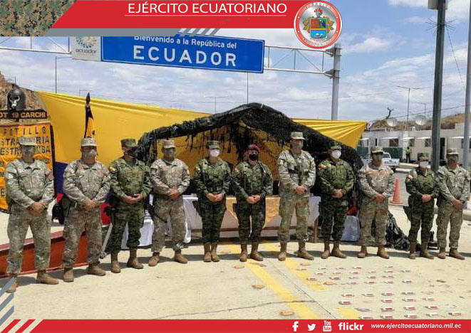 Se desarrolló reunión entre los Ejércitos Ecuatoriano y Peruano en la frontera sur