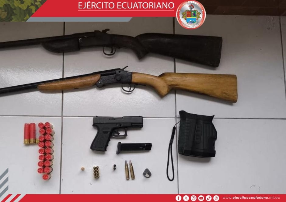 Militares aprehenden a integrante del GAO Tiguerones en Quinindé