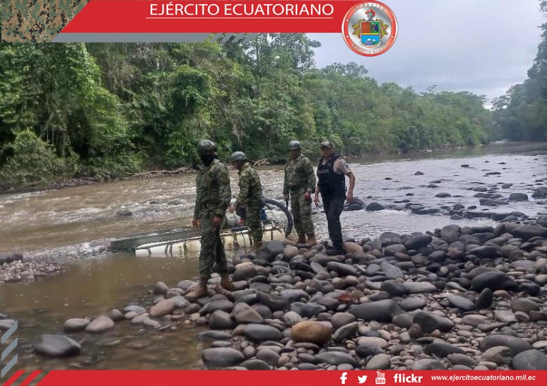 En Taisha se aprehendió a ciudadanos en actividades de minería ilegal