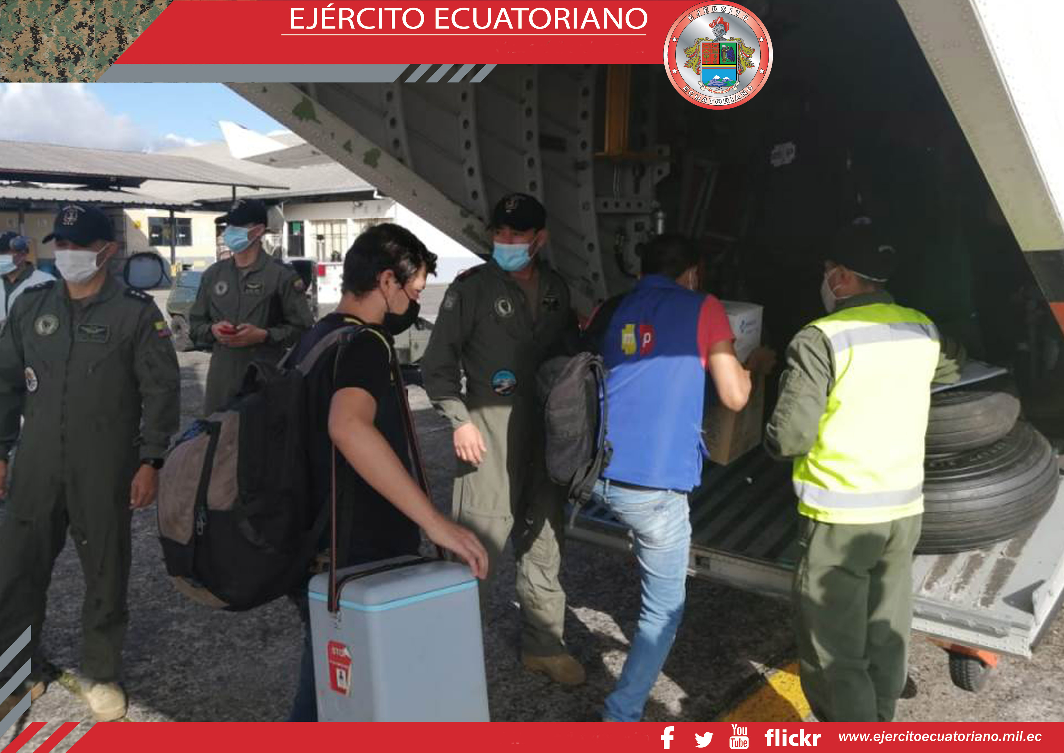 Aviación del Ejército transporta a médicos que vacunarán en poblaciones alejadas de la Amazonía