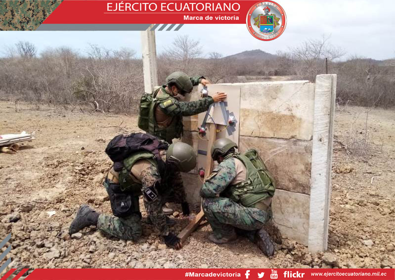 En Engabao se realizó entrenamiento en técnicas, tácticas y procedimientos de brechajes