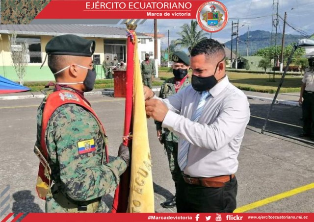 Comando Logístico Auca recibe reconocimiento de la Gobernación de Sucumbíos