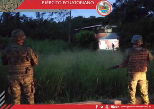 Personal de la Brigada El Oro incautó armamento en Arenillas