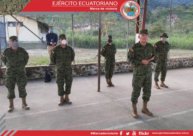 Comandante del Ejército hizo la entrega de pruebas rápidas en Pastaza