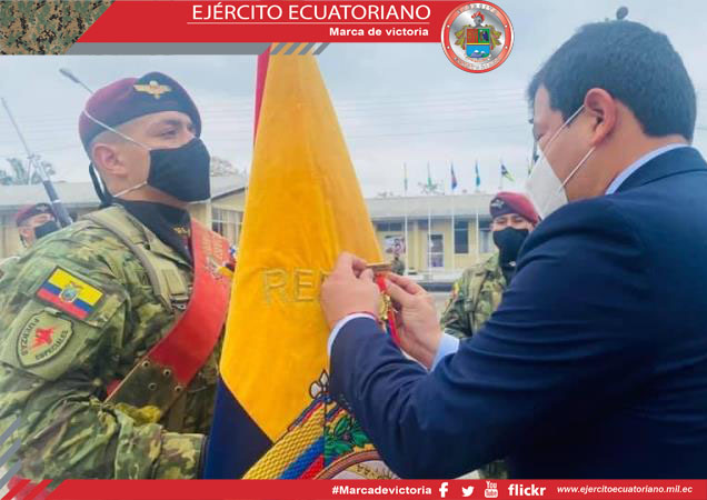 Grupo de Fuerzas Especiales N.° 26 Cenepa recibe condecoración de la Asamblea Nacional