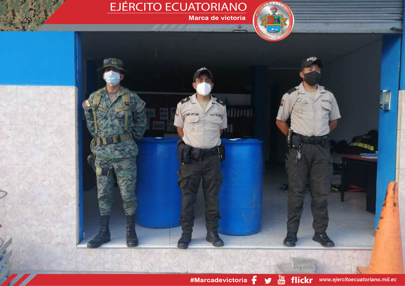 Militares decomisan combustible en Puerto Minas