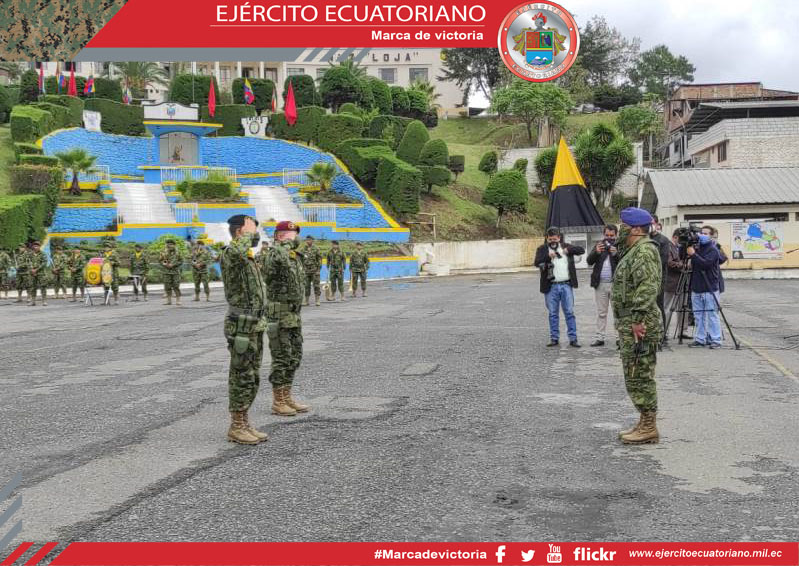 Cambio de mando en la Brigada de Infantería Motorizada N.° 7 Loja
