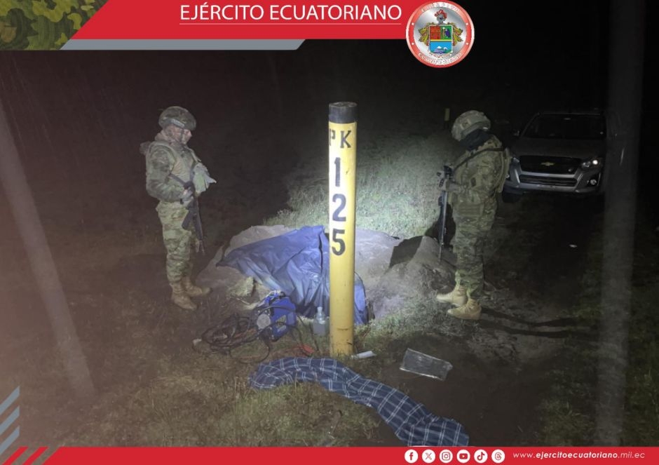 Militares evitaron el robo de combustible en Tungurahua