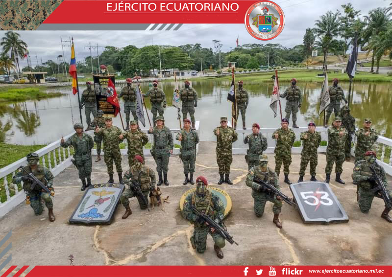 Se desarrolló reunión entre comandantes de unidades militares de Colombia y Ecuador