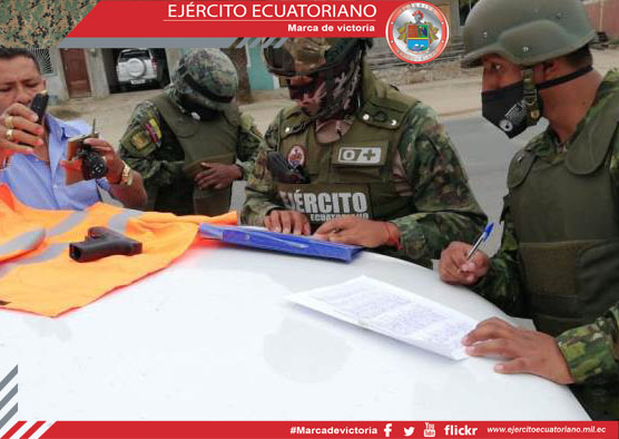 Operaciones de control en Santa Elena