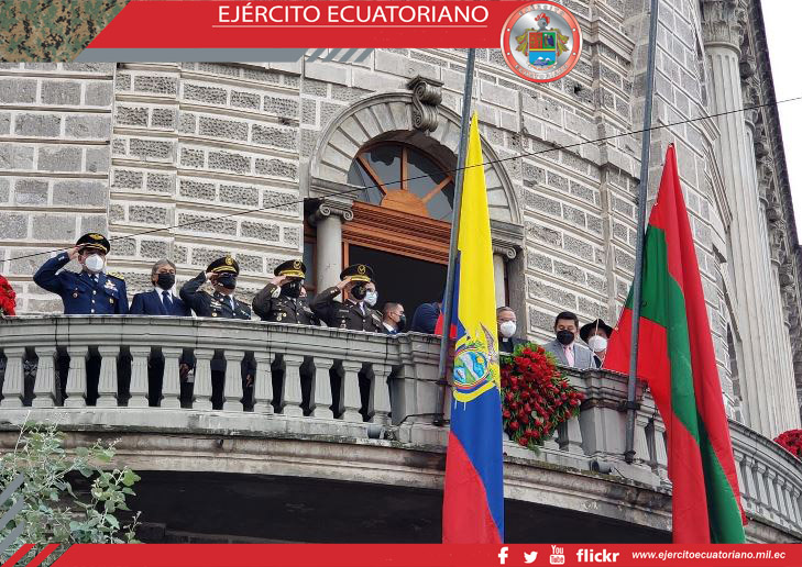 Esforse participa en actos protocolarios por el  Ducentésimo Primer  aniversario de emancipación política de Ambato
