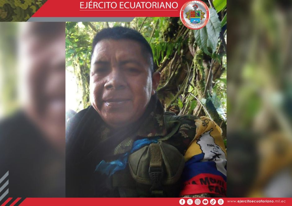 Ejército Ecuatoriano captura a alias “El Indio” objetivo de alto valor
