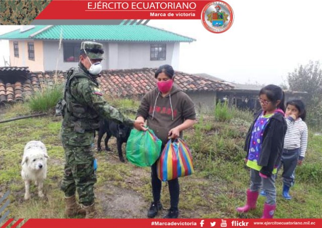 La solidaridad y su convicción de servicio, cualidades de los soldados de Fuerzas Armadas