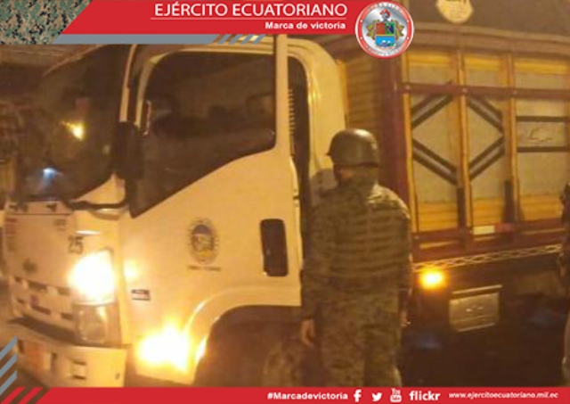 Militares incautan armamento en Santo Domingo