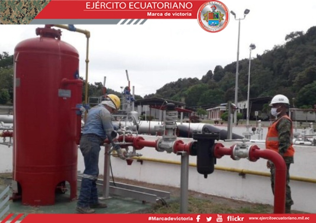 Fuerzas Armadas participan en proyecto de Servicio de Mantenimiento del Sistema de Oleoducto Transecuatoriano-SOTE