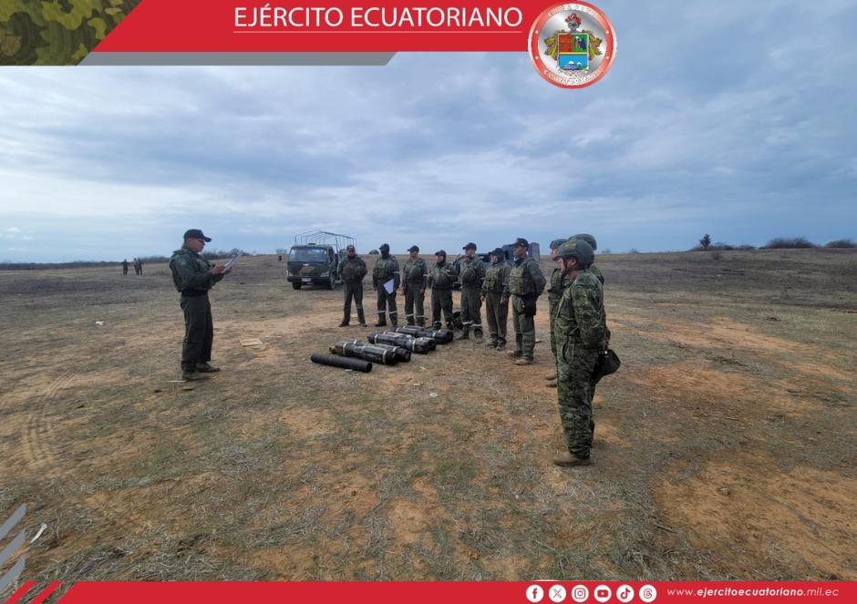 Proceso de validación de la munición calibre mayor y menor del Ejército año 2026