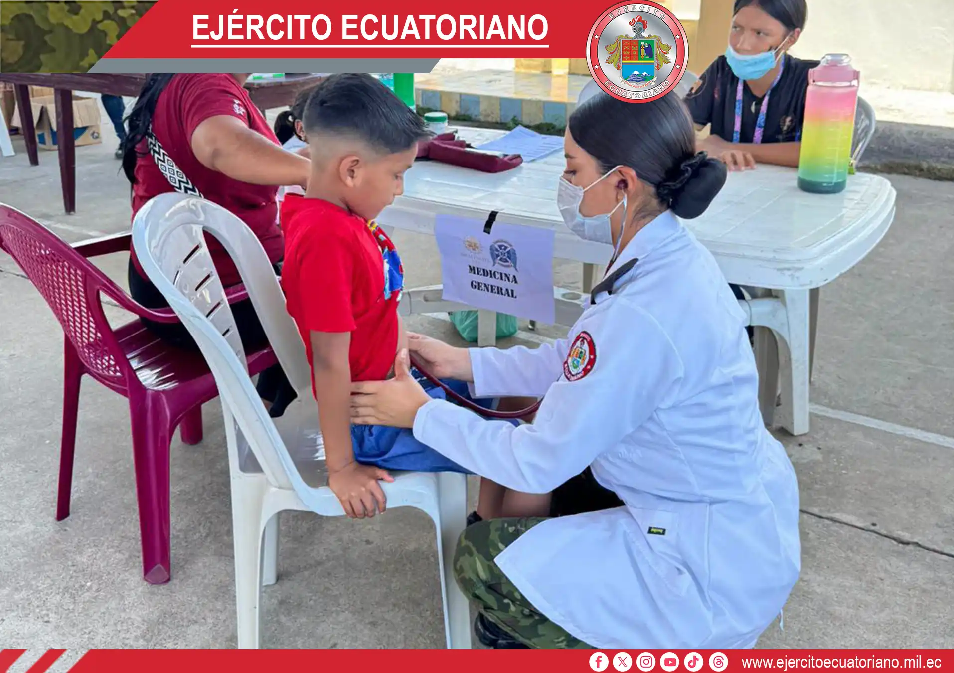 Acción cívica en el cantón Santa Rosa