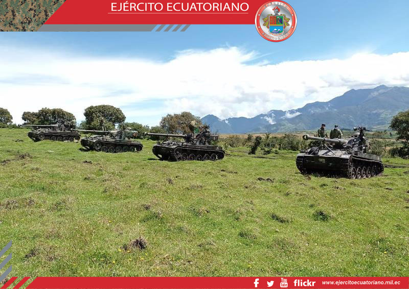 Escuela de Caballería Blindada realiza producto integrador en cursos militares
